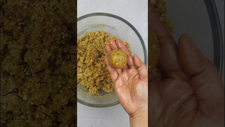 Winter Special Ladoo Recipe | Aate Ki Pinni Recipe | Atta Ladoo |Healthy Winter Laddu | Biotin Ladoo