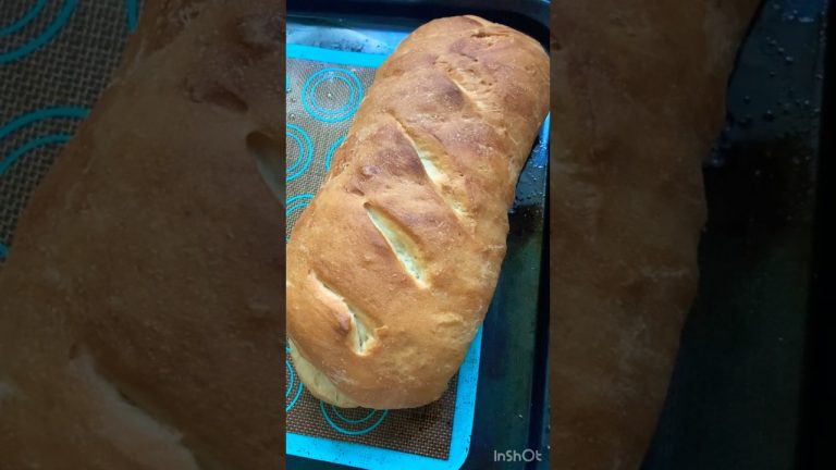 Easy Italian Bread Recipe #bread #baking #recipe #food