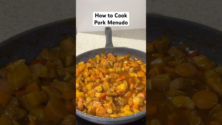 Pork Menudo without Liver Recipe #shorts