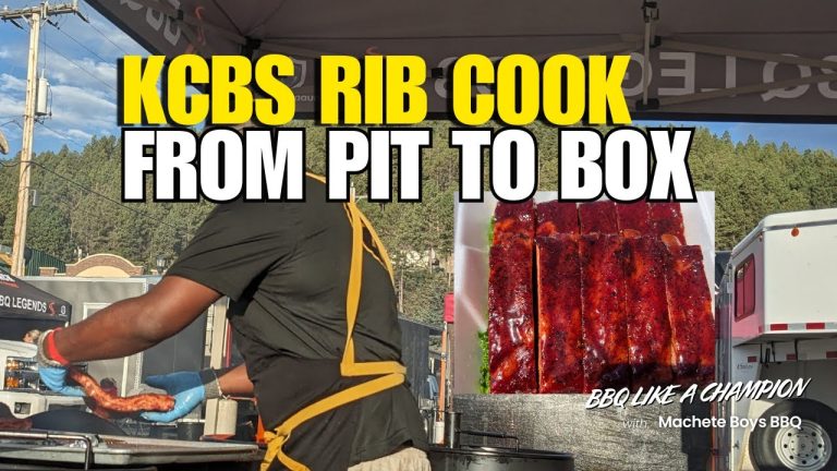 Inside a KCBS Rib Cook | Timing, Tenderness, Turn-In