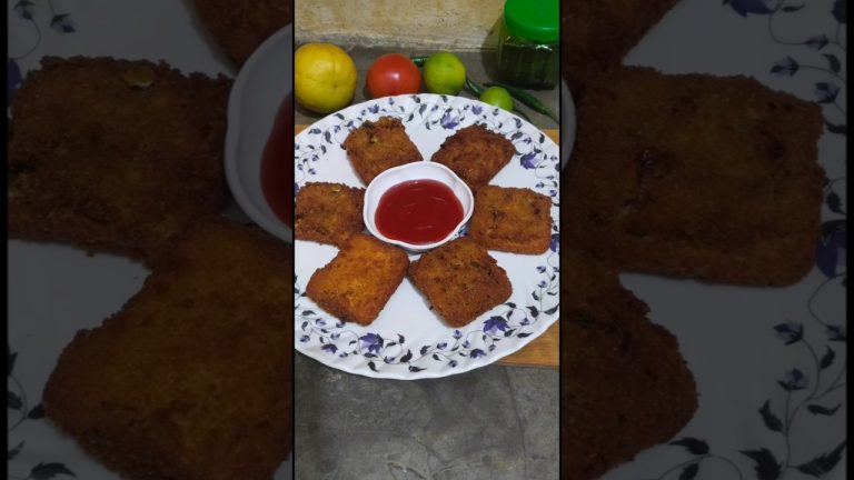 Crispy Potato Bread Recipe #recipe #shorts #short #snacks