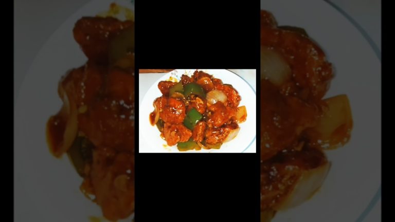 Chilli chicken|| #shortsfeed #indianfood #cooking #chillichicken