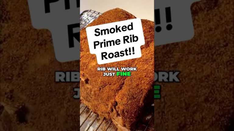 Perfect Medium Rare Prime Rib? You NEED a Thermometer! #primerib #pitboss #bbq