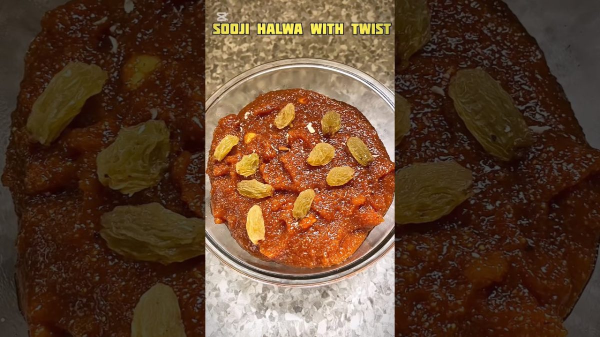 Sooji Halwa With A New Twist | #halwa #recipe #suji