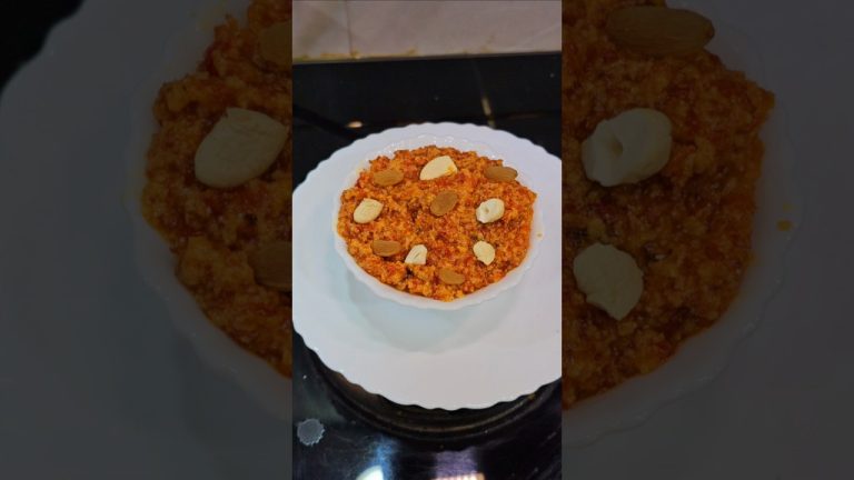 Gajar Ka Halwa with Homemade Khoya #shorts #gajarkahalwa #trending #spiceupflavourskitchen