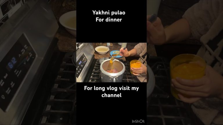 Simple and easy Yakhni puloa in my dinner. #shortsfeed #dinnertime #shortvideo