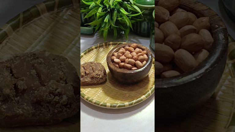 खाली पेट गुड़ और मूंगफली खाने के फायदे फायदे #shorts #recipe #food #viral