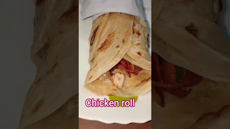Viral chicken roll recipe #music #how #food #foodie #viral #cooking #chicken #homemade #shorts
