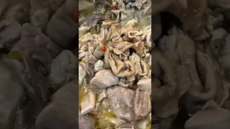 How to cook Chitterlings and Hog Maw #chitterlings #hogmaw #pork #yt #shorts #home # #cooking #easy