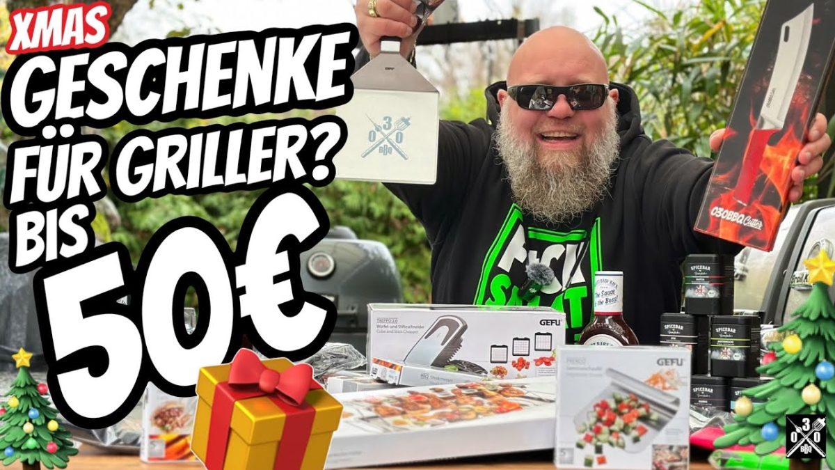 Top Geschenke für Griller bis 50 EURO – 030BBQ
