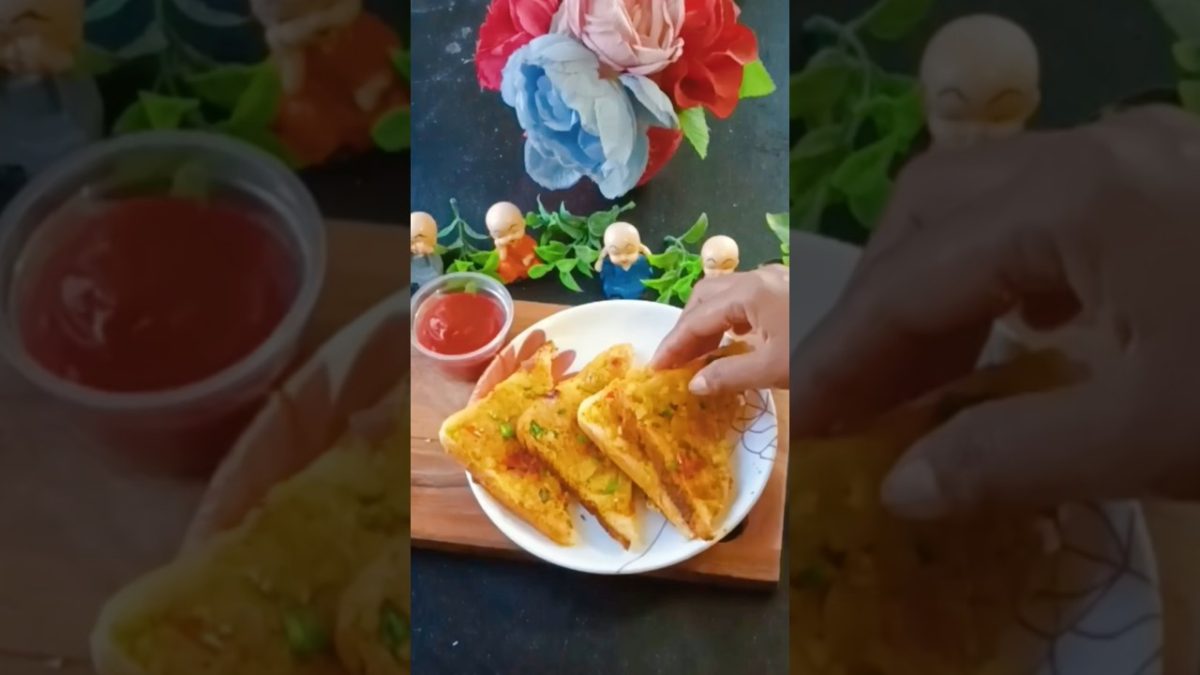 Bread Potato Toast Recipe #shorts #recipe #potato #bread