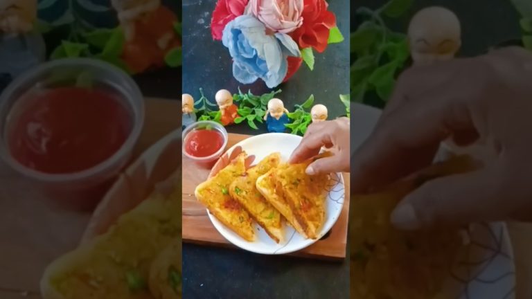 Bread Potato Toast Recipe #shorts #recipe #potato #bread