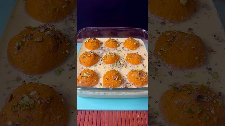 Carrot 🥕Jamun Recipe #trending