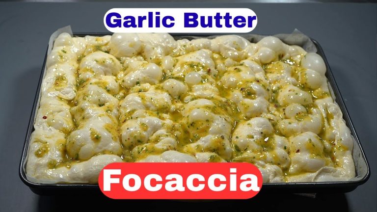 This Garlic Butter Focaccia Will Change The Way You Bake Bread Forever!