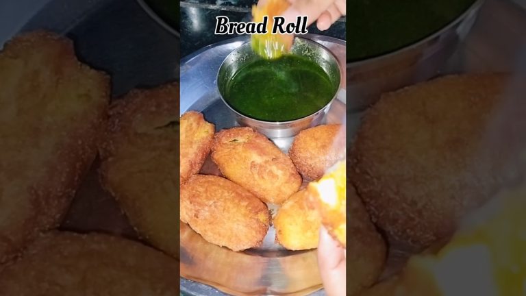 Bread Roll Recipe 😋🥰 | Potato Snacks #shorts​ #breadrolls​ #potatosnacks​ #snacksrecipe​