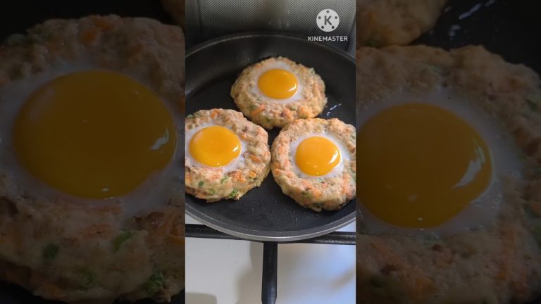 Just add Egg with Leftover Bread! It’s so delicious #shorts #recipe