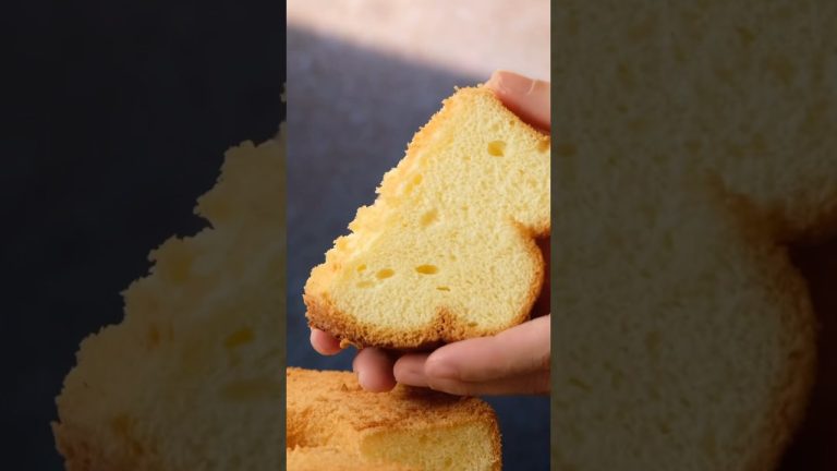 Gluten Free Chiffon Cake 👆🏻Full Recipe Video #baking #sweet #dessert