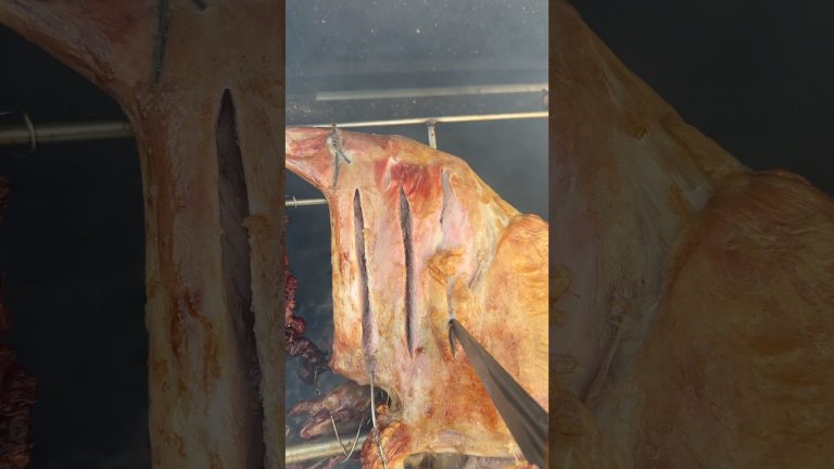 Delicious 😋 BBQ Lamb 🐑 #food #bbqmeat #shorts