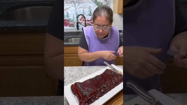 🍖 Costillas BBQ al Horno Súper Jugosas + Espaguetti Cremoso 🧀🍝