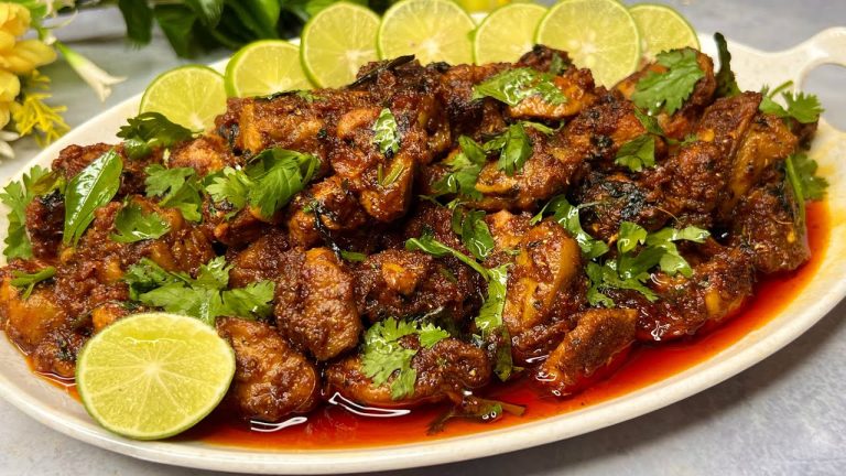 My Most Viral Recipe – SPICY GARLIC CHICKEN ROAST | Lehsuni Bhuna Murgh – For U | Roasted Chicken