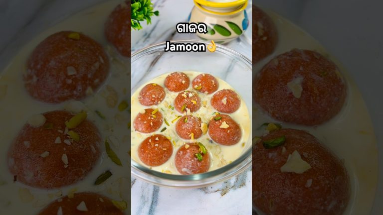 Gajar jamoon ❤️ #recipe #odiarecipe #food #cooking