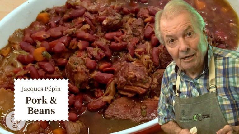 Best Pork and Red Beans Recipe – Gloria's Favorite! | Jacques Pépin Cooking at Home  | KQED