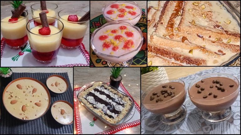 6 Best Quick & Easy 15-Minute Desserts | No-Bake Dessert Recipes