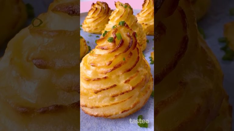 Brie and cranberry duchess potatoes are the ultimate christmas side