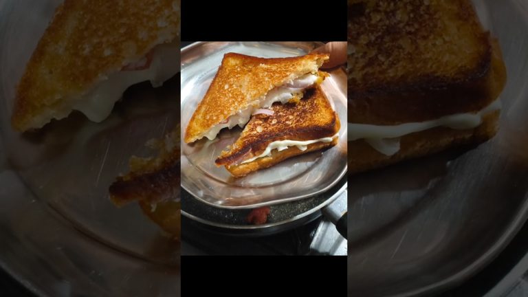 veg bread sandwich #bread recipes #shorts #viral #foodie #evening snacks@akhilakannakandagatla