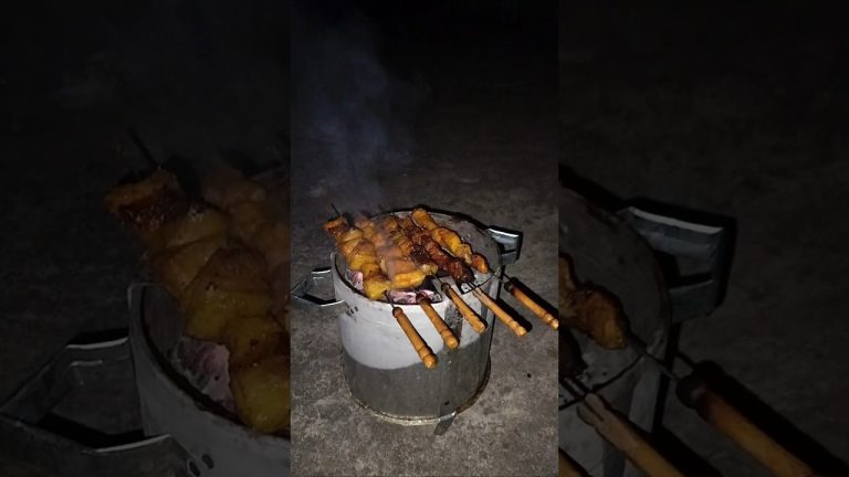  roasted pig slow-cooking #roastpork #bbq #lechon