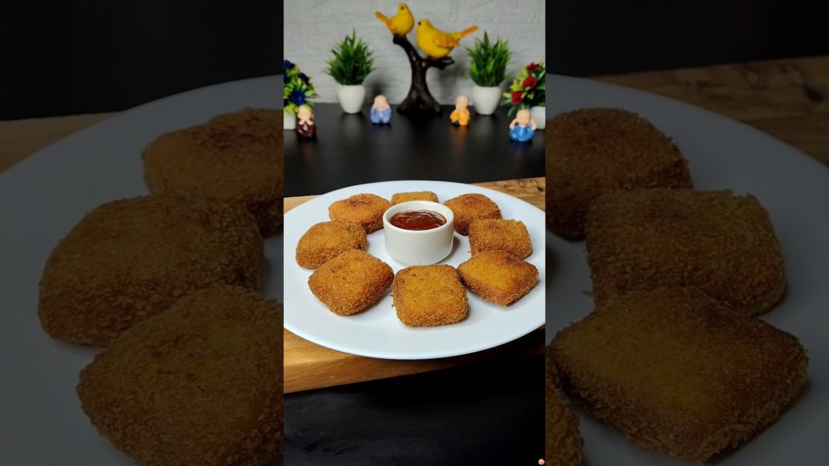 Crispy Bread Potato Bites #shorts #viral #snacks #bread #crunchy