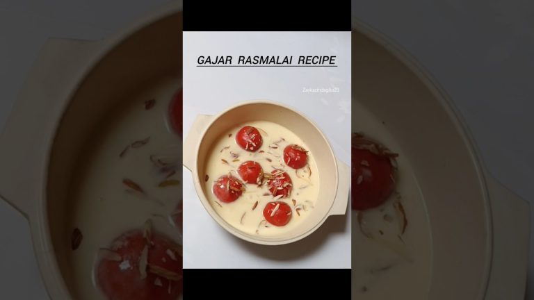 Gajar Rasmalai Recipe 😋|#shorts #recipe #gajar #rasmalai #viral #trending #youtubeshorts #foodie