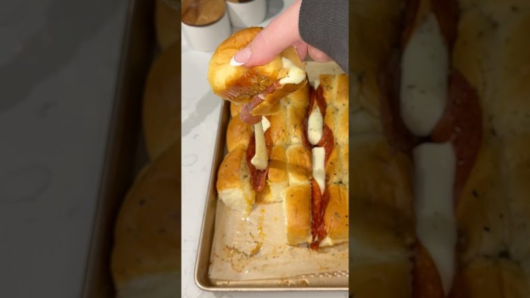 viral pizza hawaiian rolls recipe 🍕🔥 #shorts #recipe #cooking #snacks #easyrecipe #food #snack