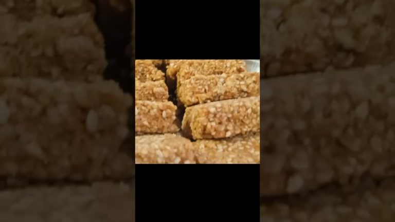 खुसखुशीत तिळाची बिना पाकाची वडी #recipe #food #cooking