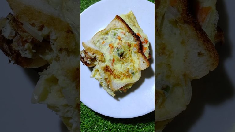 Tasty anda bread with tasty breakfast #shorts #anda #bread