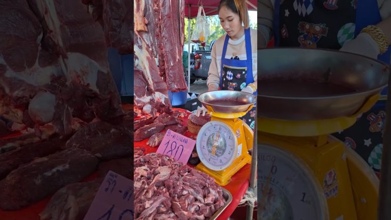 เขียงเนื้อวัวไทย เปิดใหม่ #Shorts