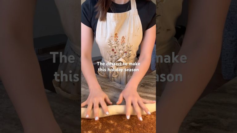 A recipe to bake for the holidays