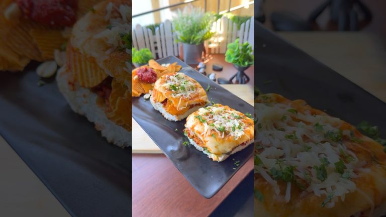 #shorts Crispy & Crunchy Pav Sandwich #easyrecipes #ashortaday