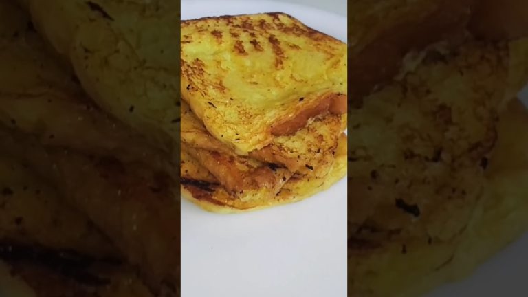 Sweet egg bread toast/quick and easy breakfast/sweet bread recipe #ratnatastyfood#ytshorts