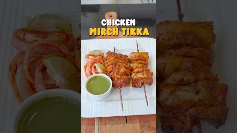 This Chicken Mirchi Tikka Is Too Spicy to Handle #challenge #spicy #shorts