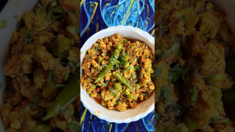 Chicken Matar Keema | Quick recipes 32