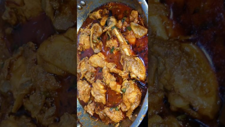 देसी मुर्गा बनाने की विधि,देसी मुर्गा रेसिपी गांव के तरीके से/Desi Chicken Village Style #shorts