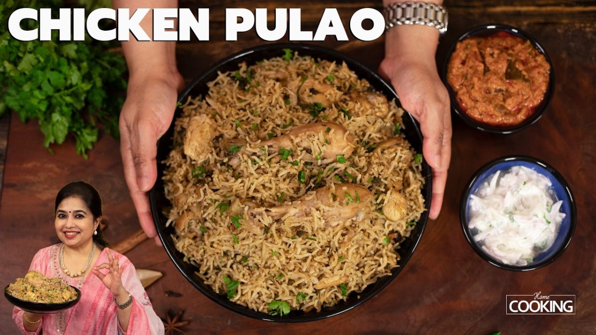 Chicken Pulao Recipe | Simple Pressure Cooker Method | One Pot Chicken Meal