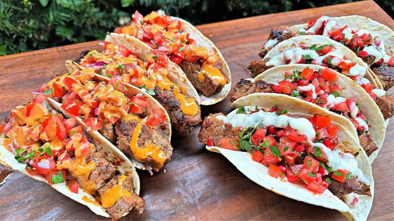 Steak Kebab Tacos vom Grill – 2 Varianten für eure nächste Party