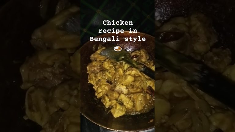 chicken recipe in Bengali style 🍛#chicken #spiccy #cooking #dailyshorts #dailyvlog #anamikapashari