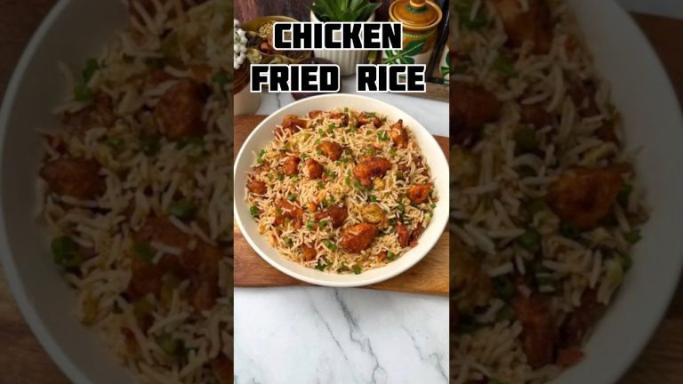 Restaurant Style Chicken Fried Rice | Chicken Fried Rice | Fried Rice Recipe | #chickenfriedrice.