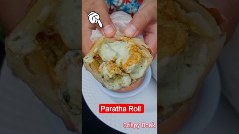 Chicken Paratha Roll Recipe | Breakfast Ideas #paratharollrecipe #recipe