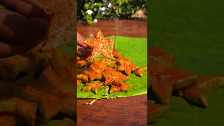 Star Fruite Recipe 😋 😋👌 / cooking channel 2025 / kannada 2025, #shorts #viral #trending #fruit