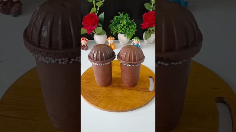 Hershey's muffins ice cream chocolate glass #sweet #shorts #ytshorts #chocolate #viral #trending