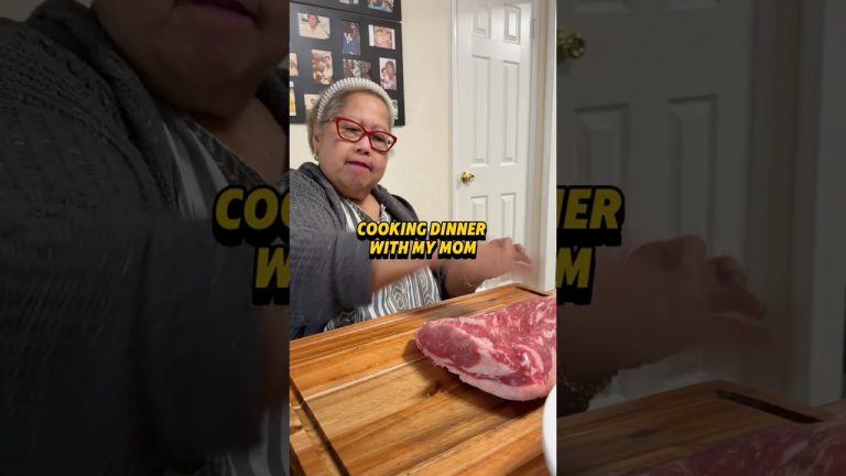 Cooking Dinner with Mama LuLu: Filipino Beef Mechado #cookinginshorts